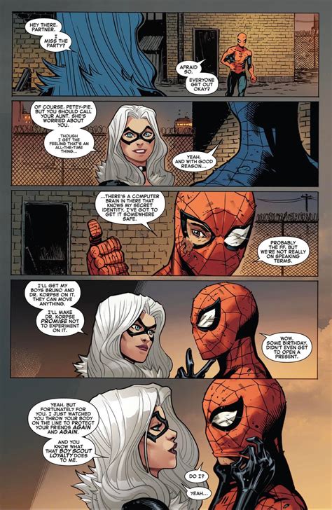 black cat and spider-man porn